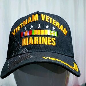 MILITARY U.S. MARINES VIETNAM VETERAN Hat